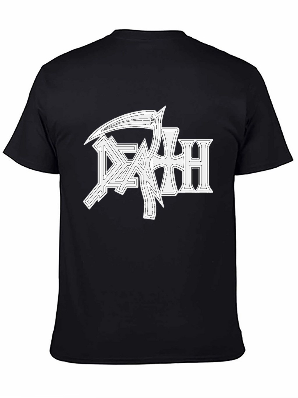 Death Metal Band Logo Black T-Shirt