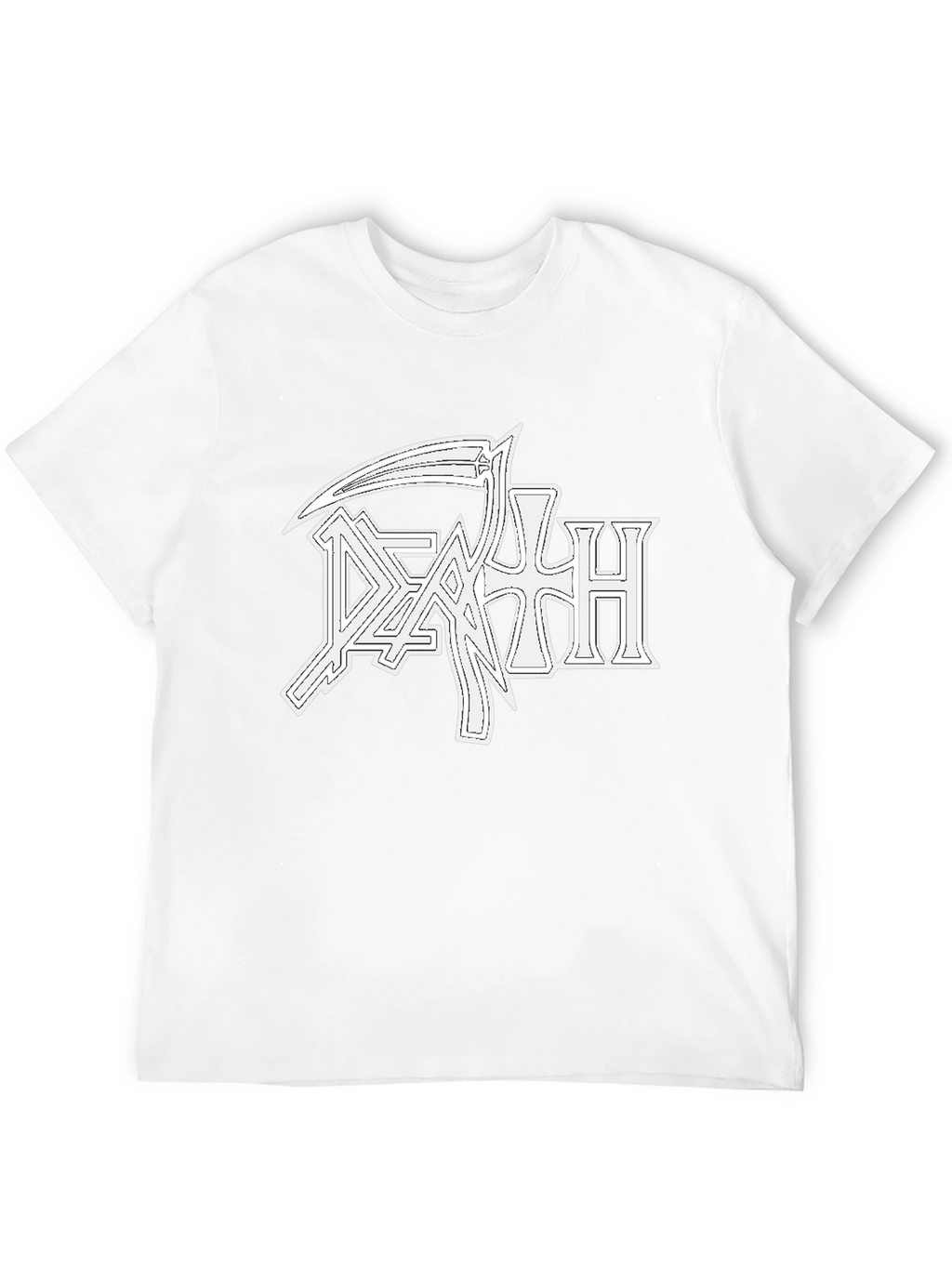 Death Metal Band Logo Black T-Shirt