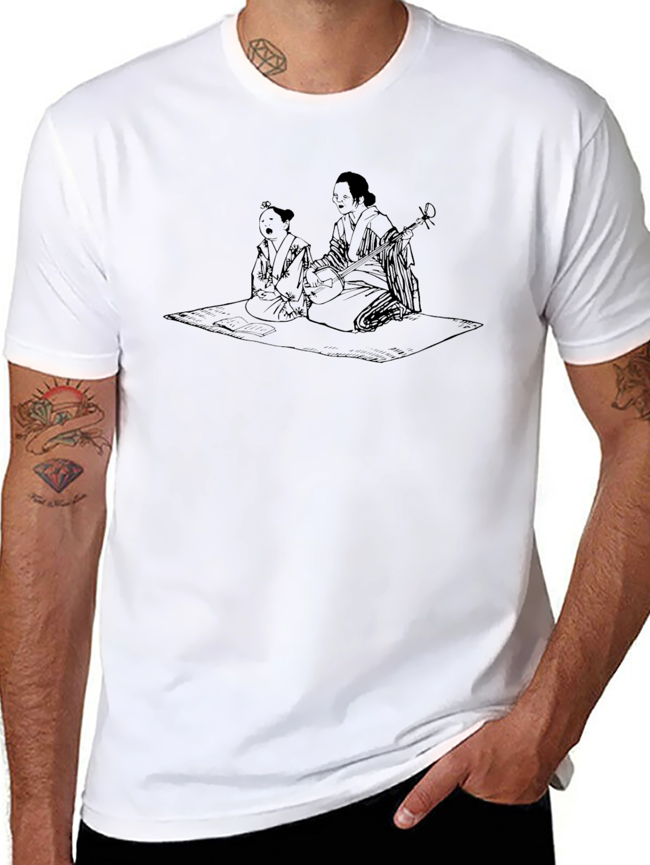 Asian Art T-Shirt - Relaxed Fit