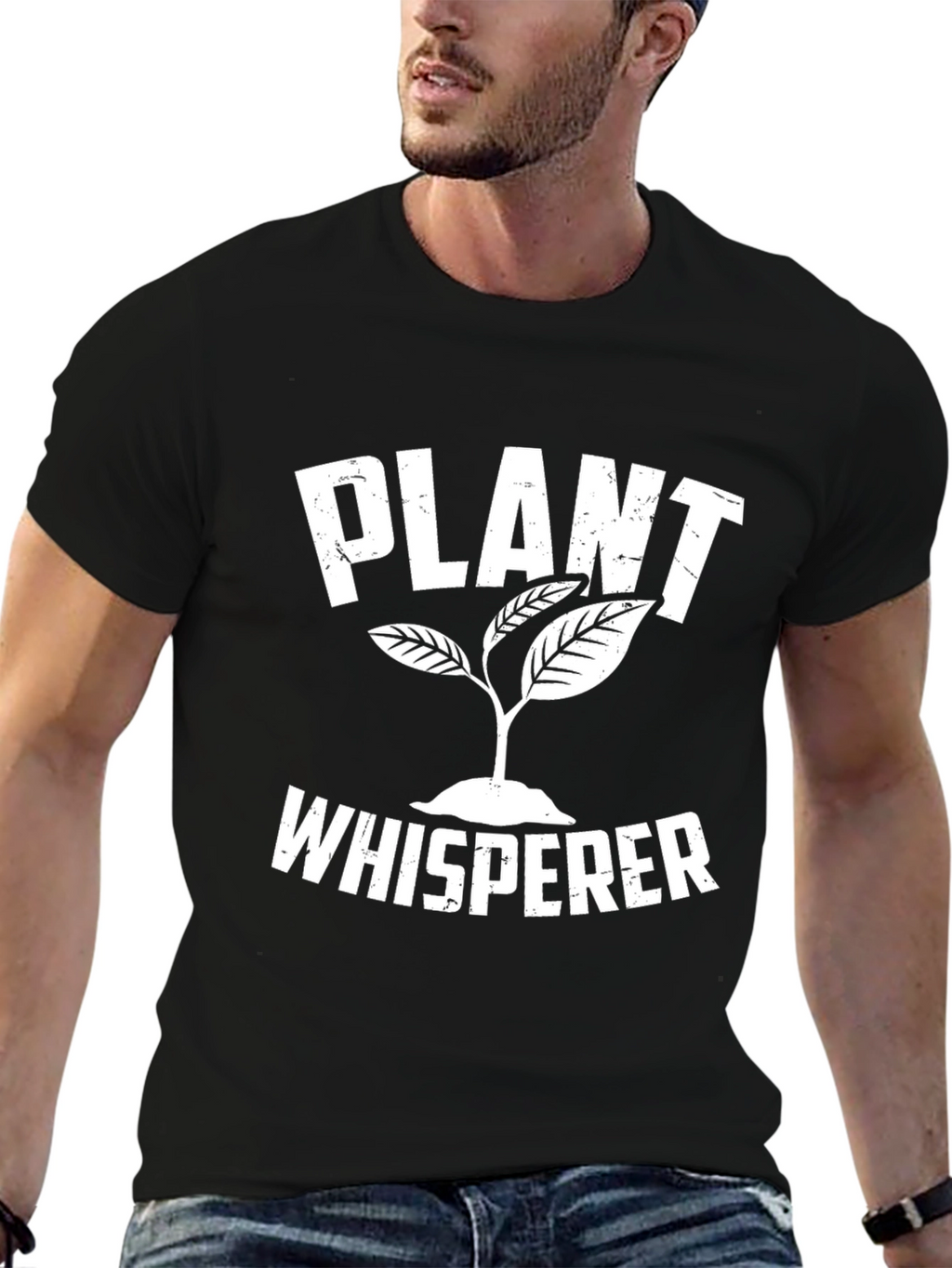 Plant Whisperer Graphic T-Shirt Nature Lover Tee