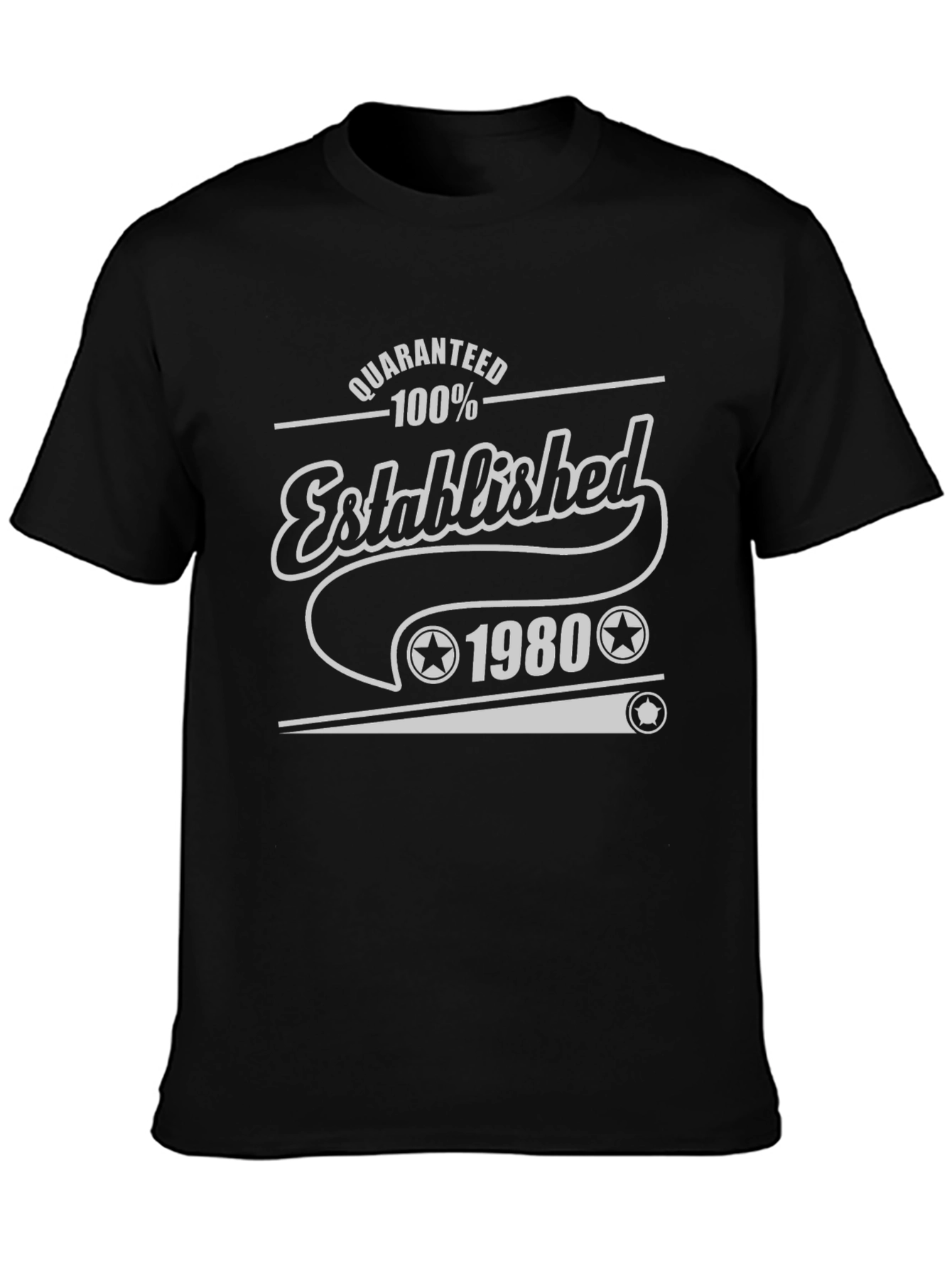 Established 1980 Graphic Tee - Vintage Style T-Shirt
