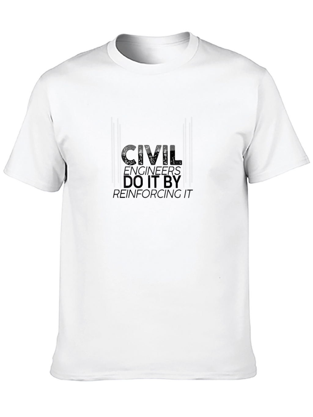 Civil Engineer Humor Black T-Shirt
