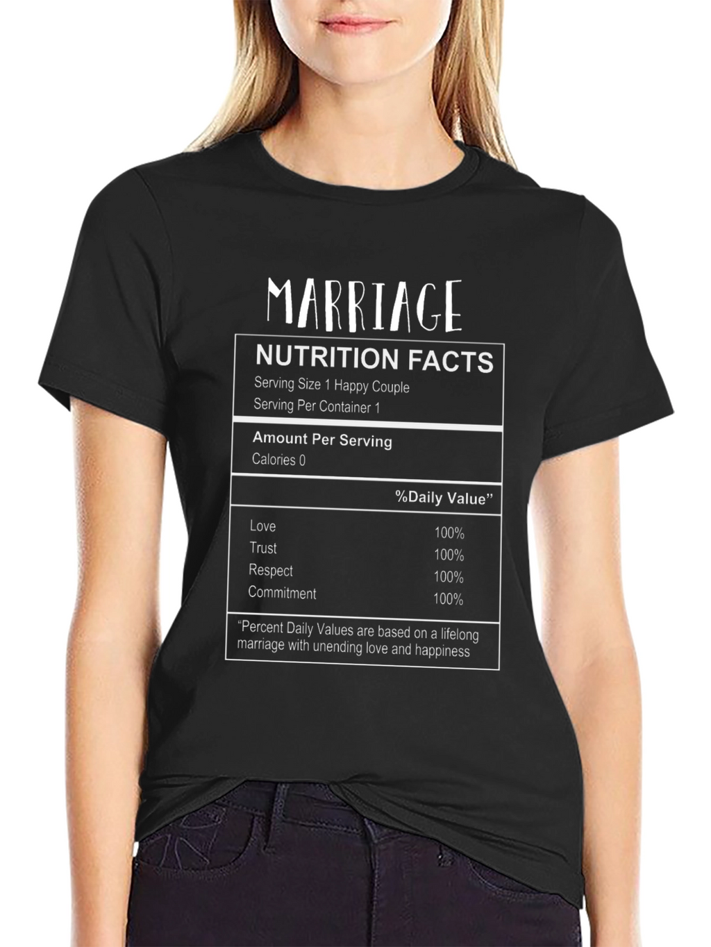 Marriage Nutrition Facts T-Shirt