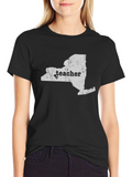 New York Teacher Graphic T-Shirt