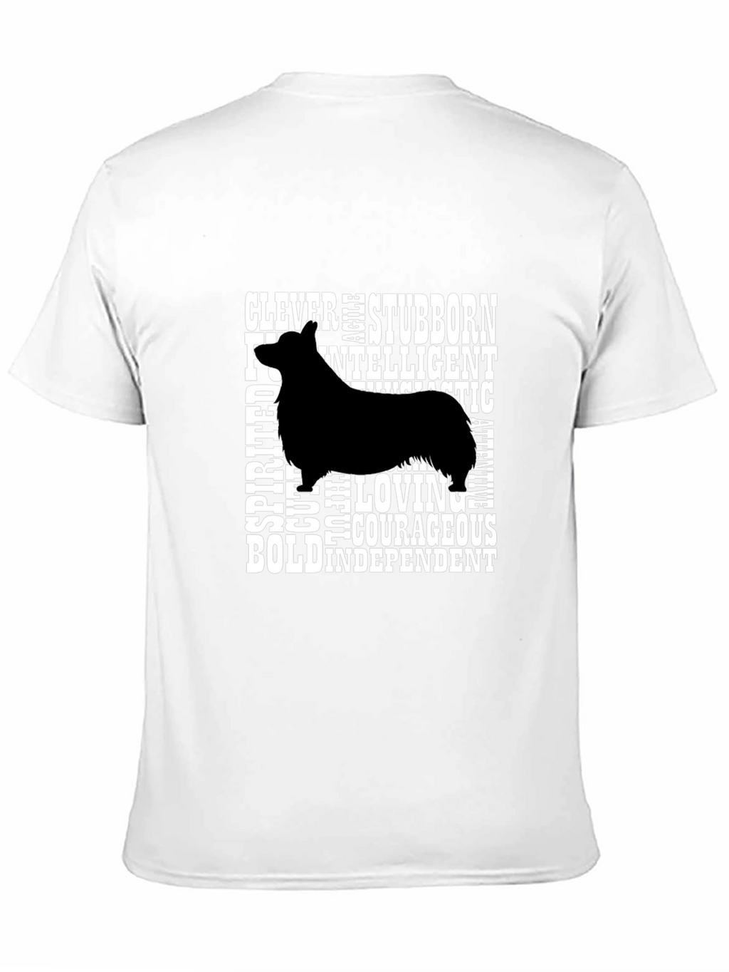 Dog Breed Trait Graphic Tee - Black