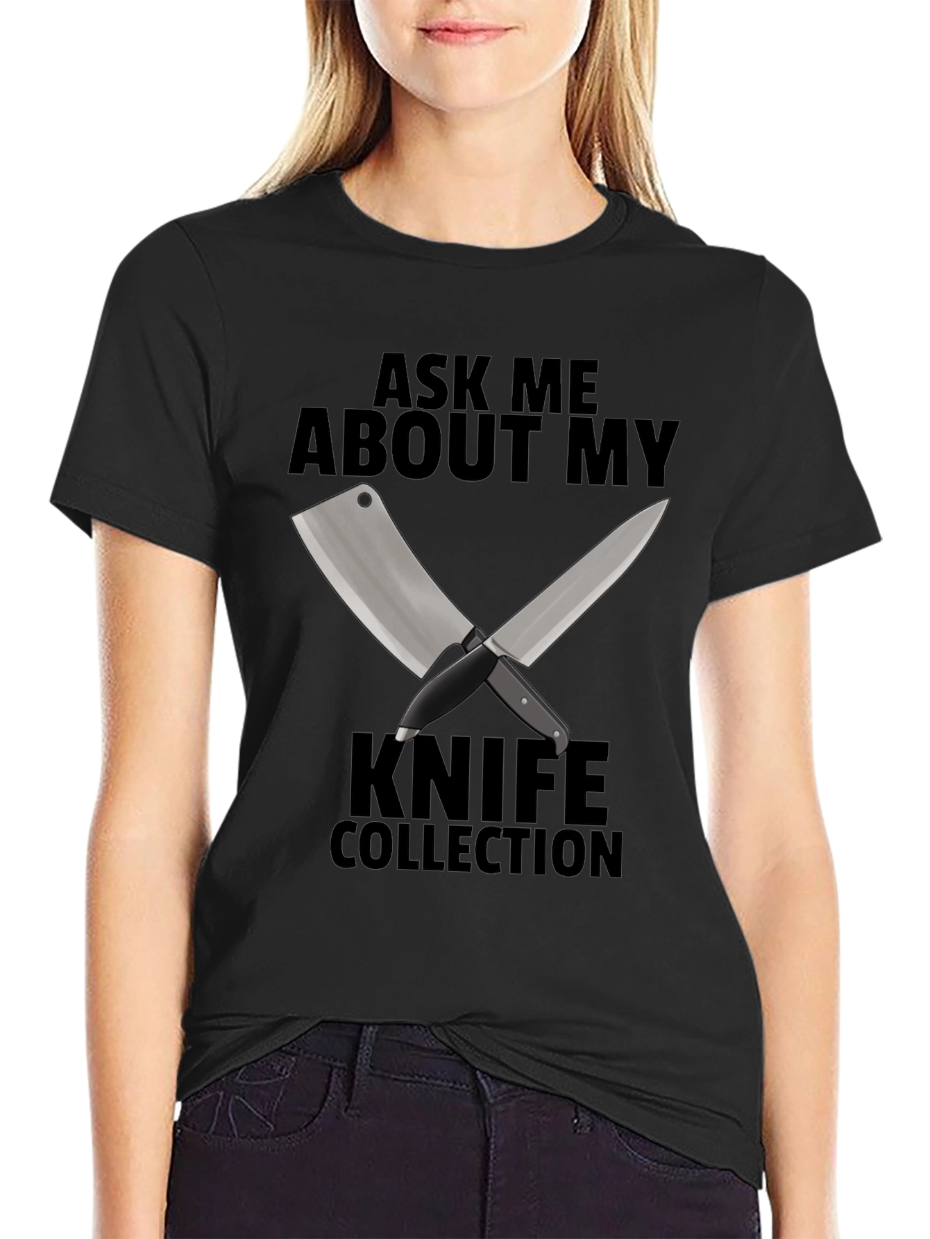 Ask Me About My Knife Collection T-Shirt