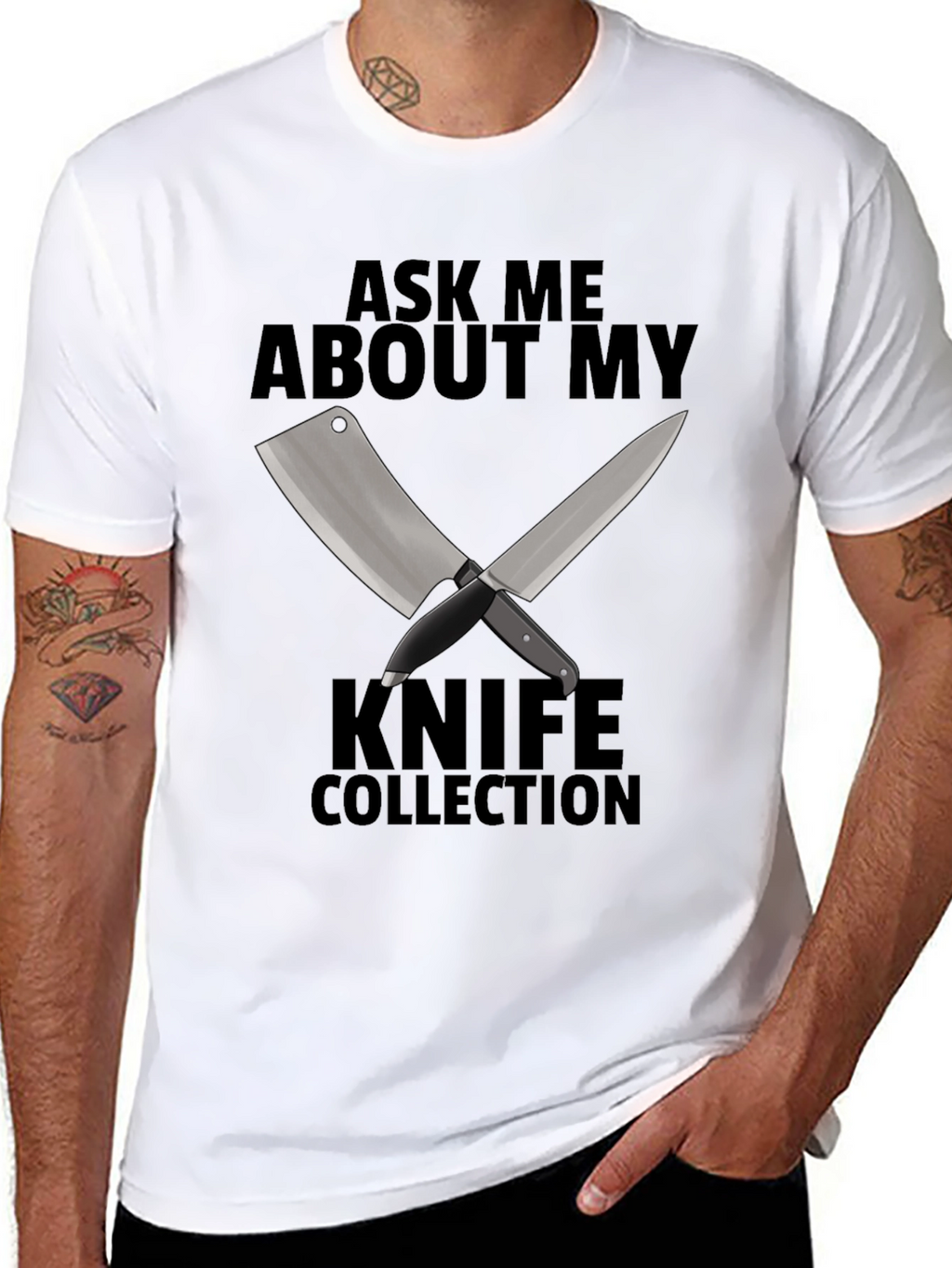 Ask Me About My Knife Collection T-Shirt