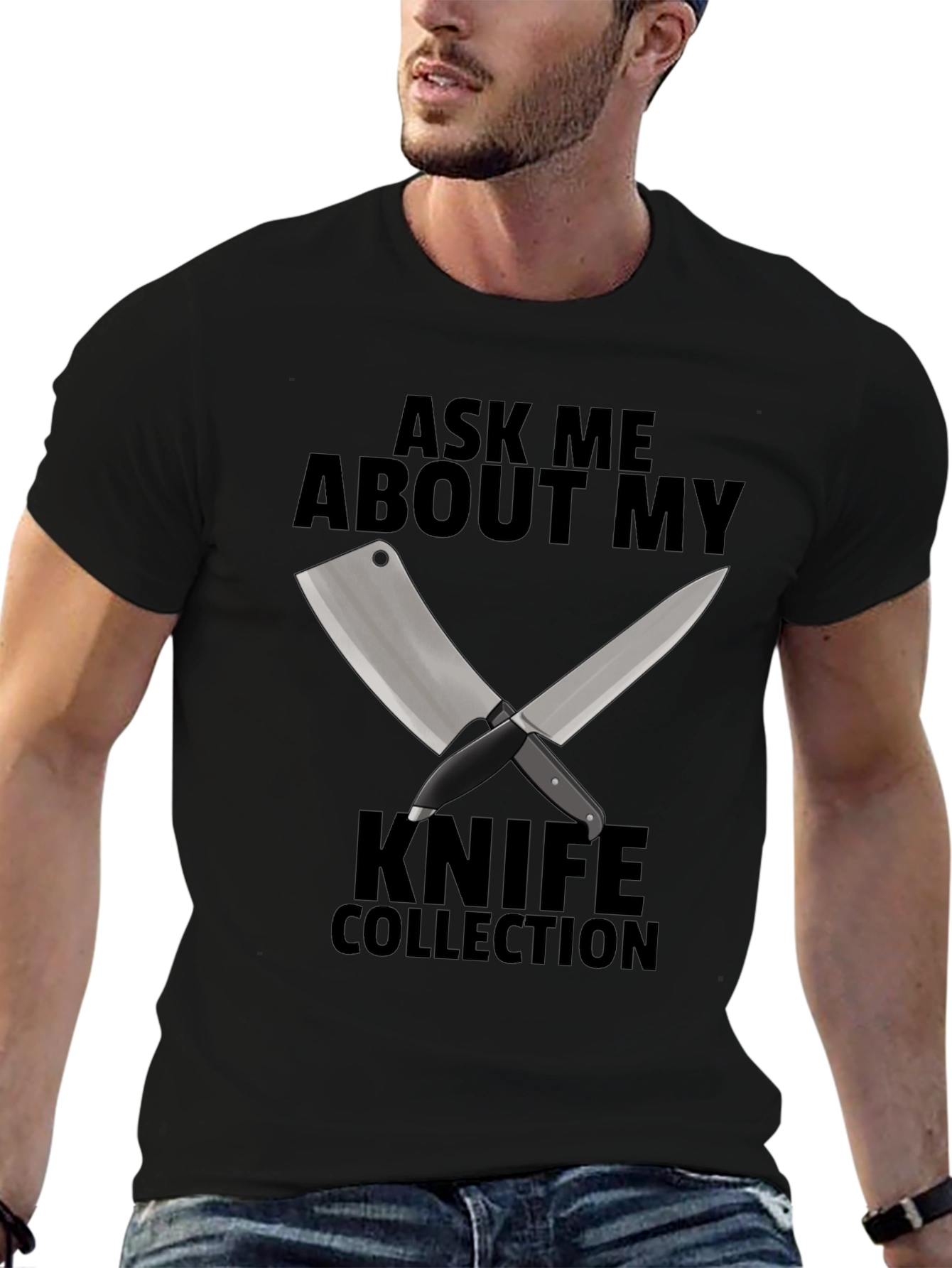 Ask Me About My Knife Collection T-Shirt