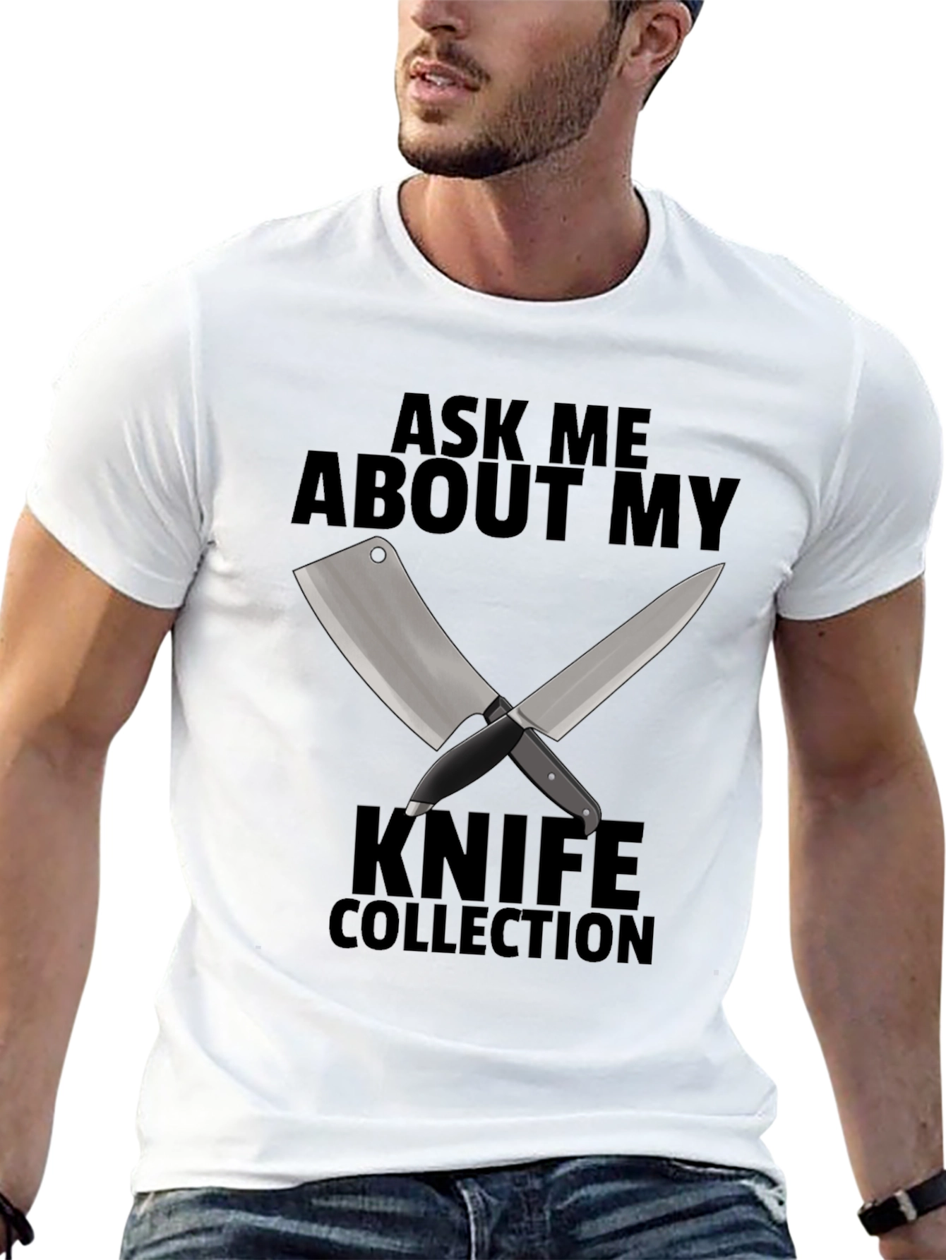 Ask Me About My Knife Collection T-Shirt