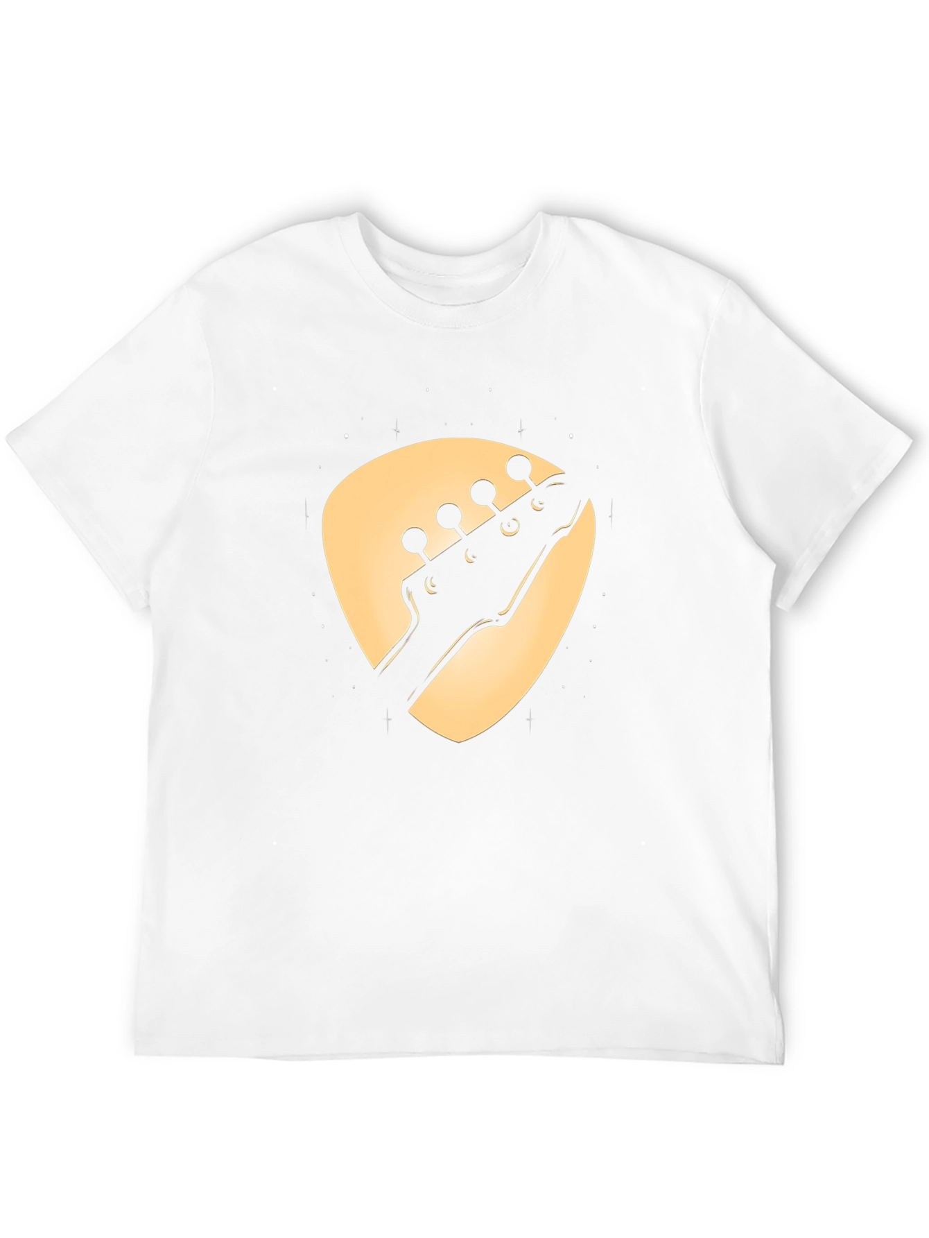 Bass Guitar Moon T-Shirt - Stylish Music Tee