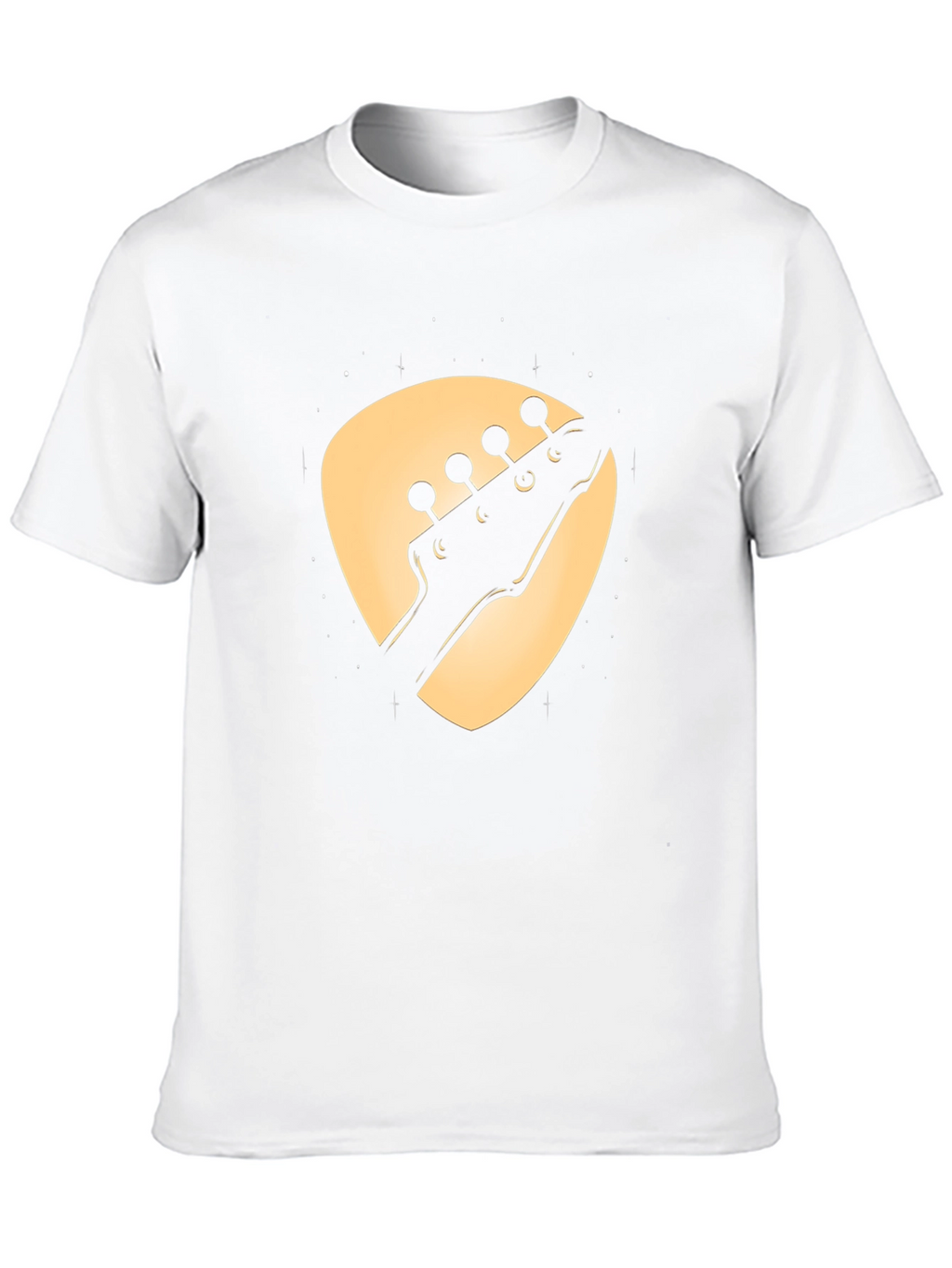 Bass Guitar Moon T-Shirt - Stylish Music Tee