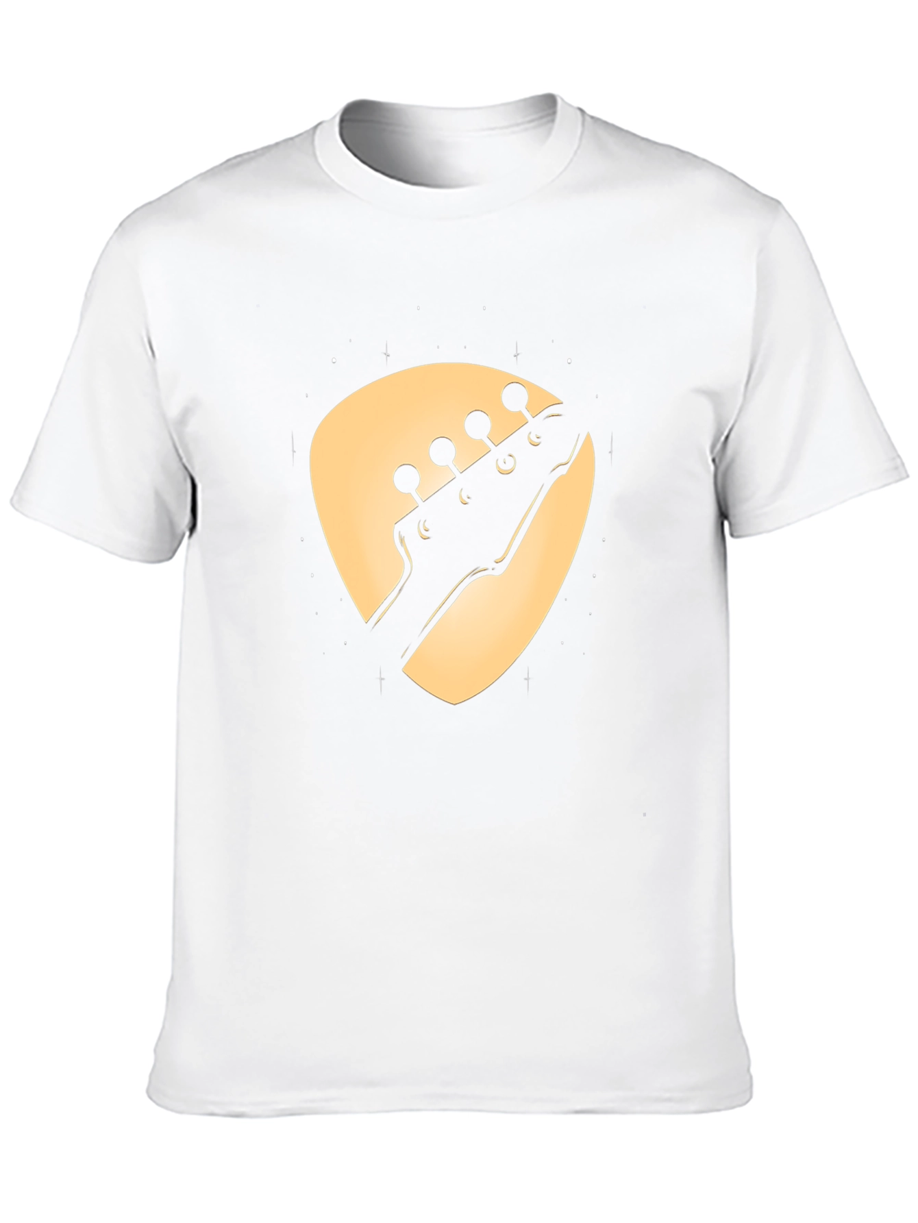 Bass Guitar Moon T-Shirt - Stylish Music Tee