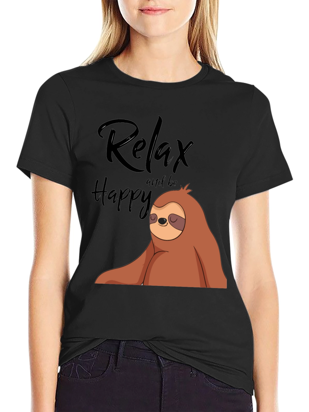 Relax Sloth Graphic Tee
