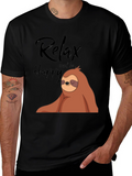 Relax Sloth Graphic Tee