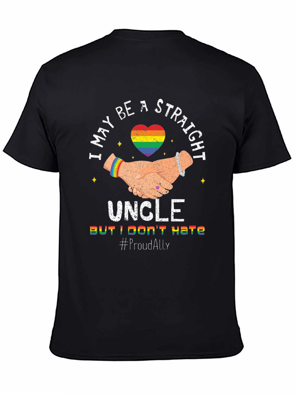 Proud Ally Uncle T-Shirt