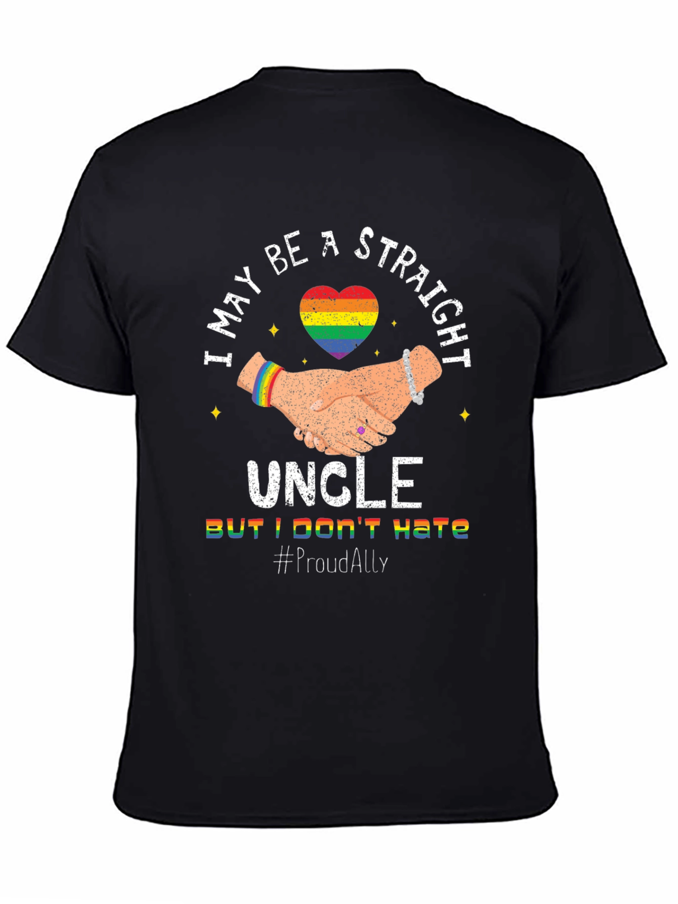Proud Ally Uncle T-Shirt