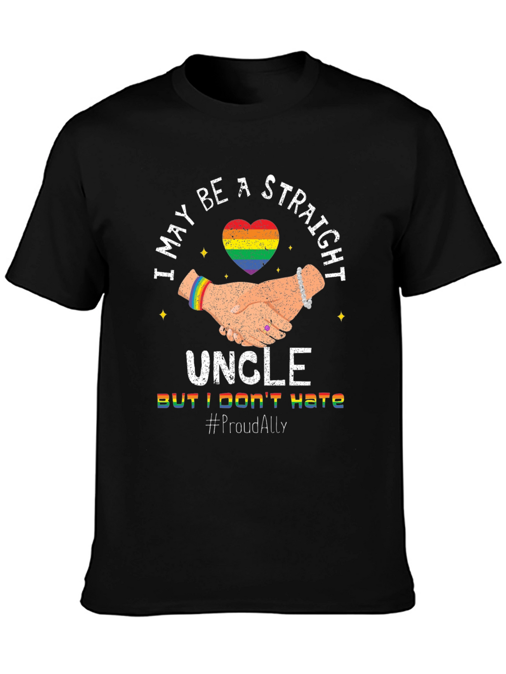 Proud Ally Uncle T-Shirt