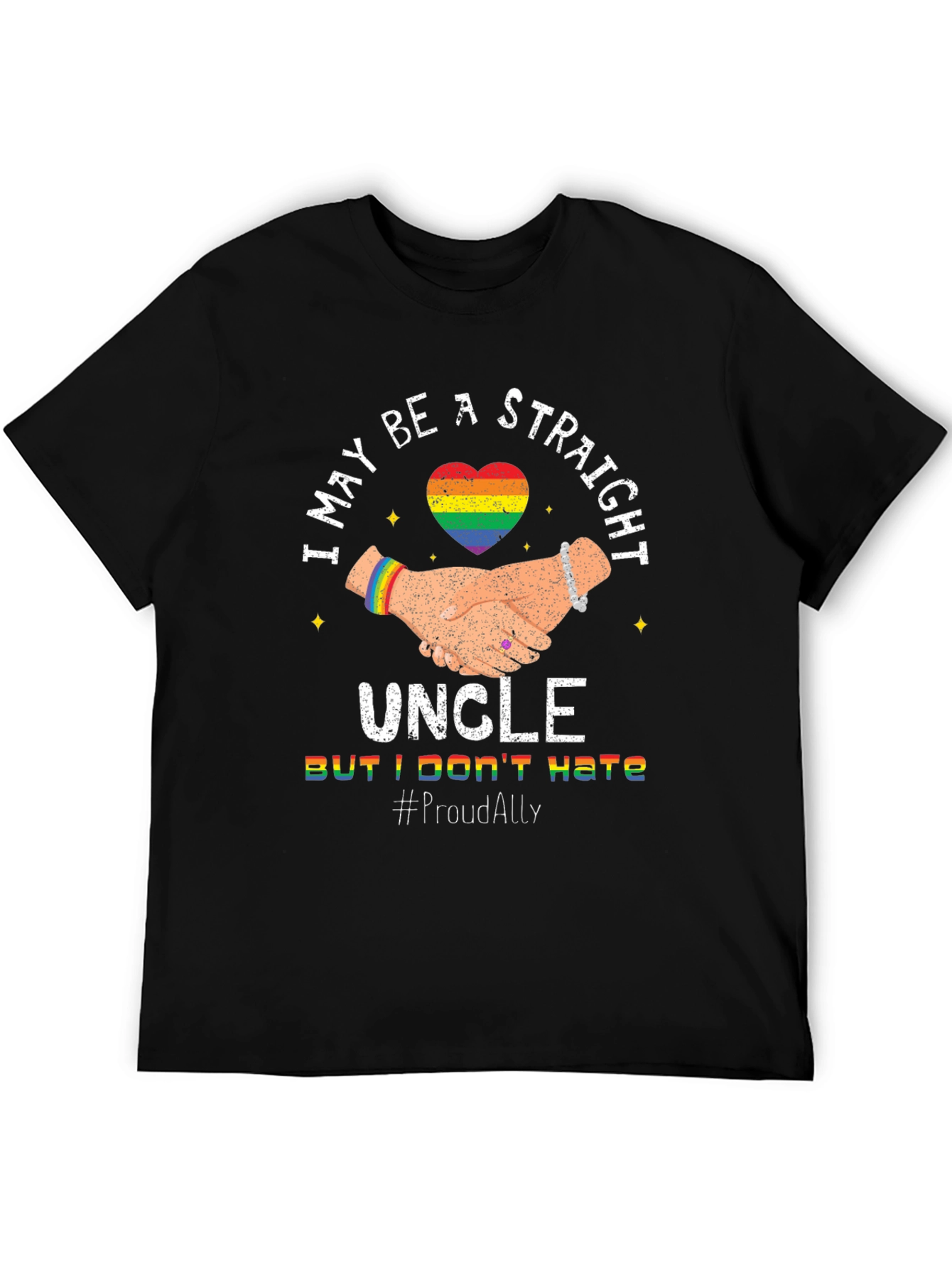 Proud Ally Uncle T-Shirt