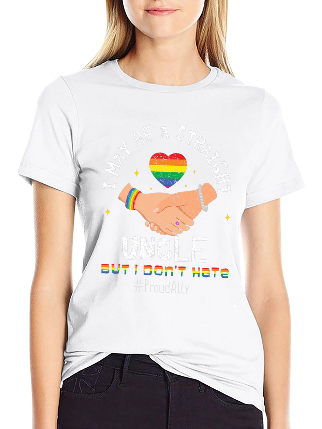 Proud Ally Uncle T-Shirt
