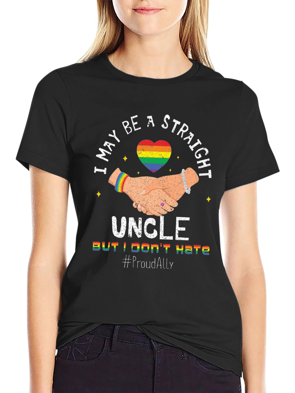 Proud Ally Uncle T-Shirt