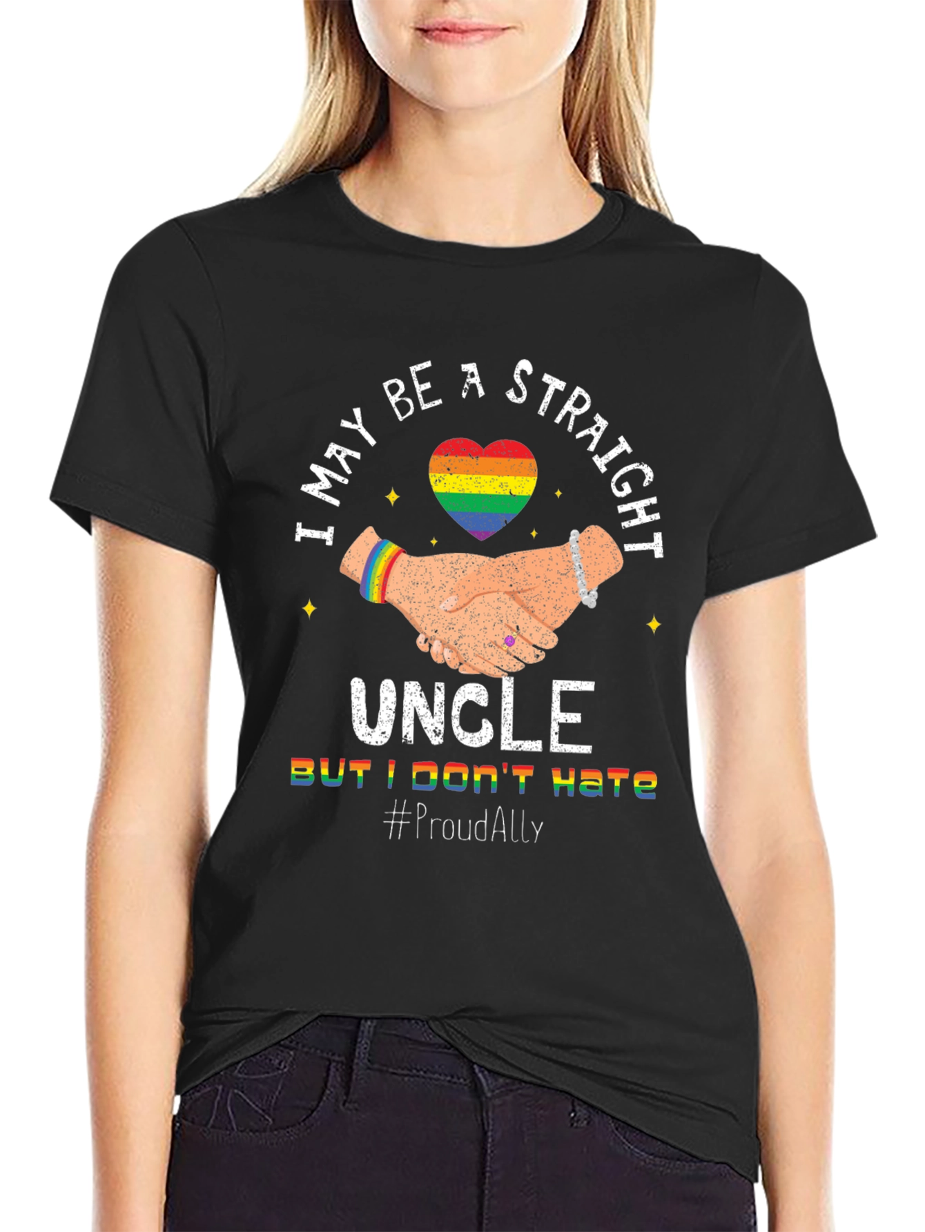Proud Ally Uncle T-Shirt