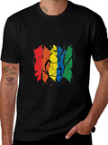 Rainbow Pride Graphic Tee - Mens Black T-Shirt