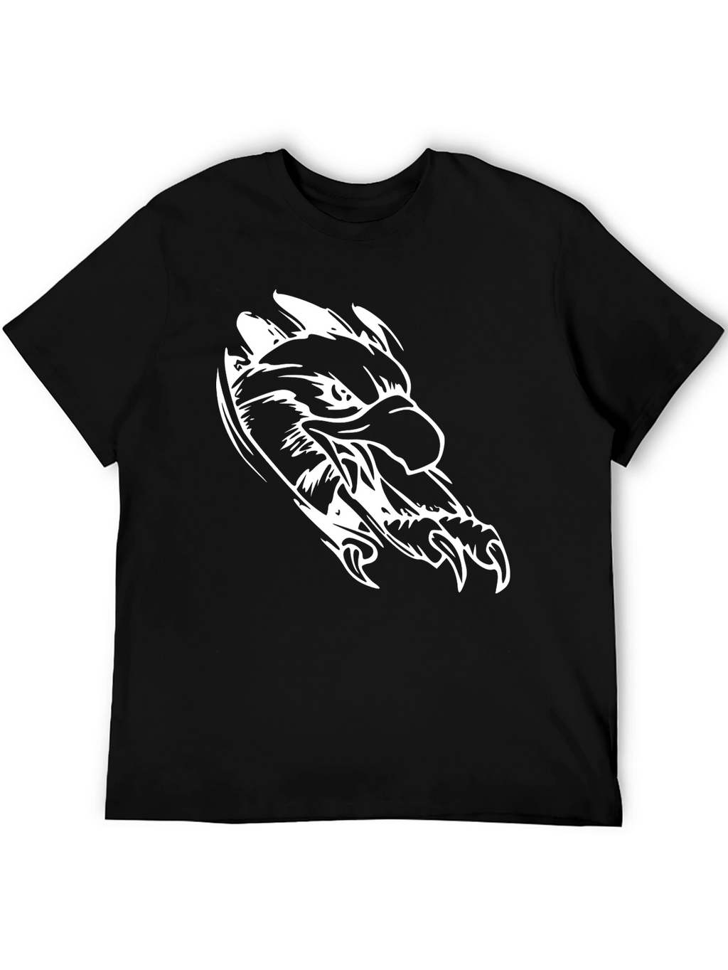 Black Eagle Graphic Tee - Stylish Mens T-Shirt
