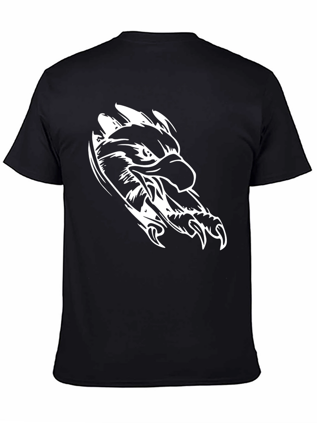 Black Eagle Graphic Tee - Stylish Mens T-Shirt