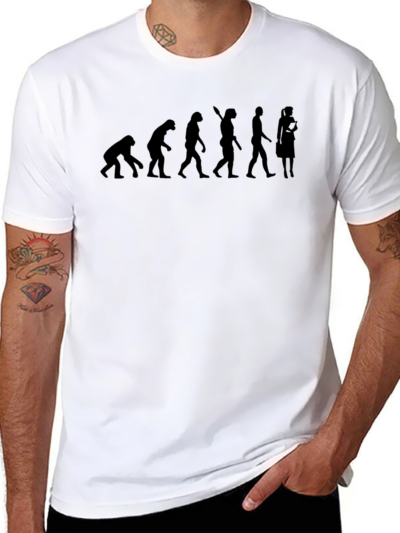 Evolution of Human T-Shirt Funny