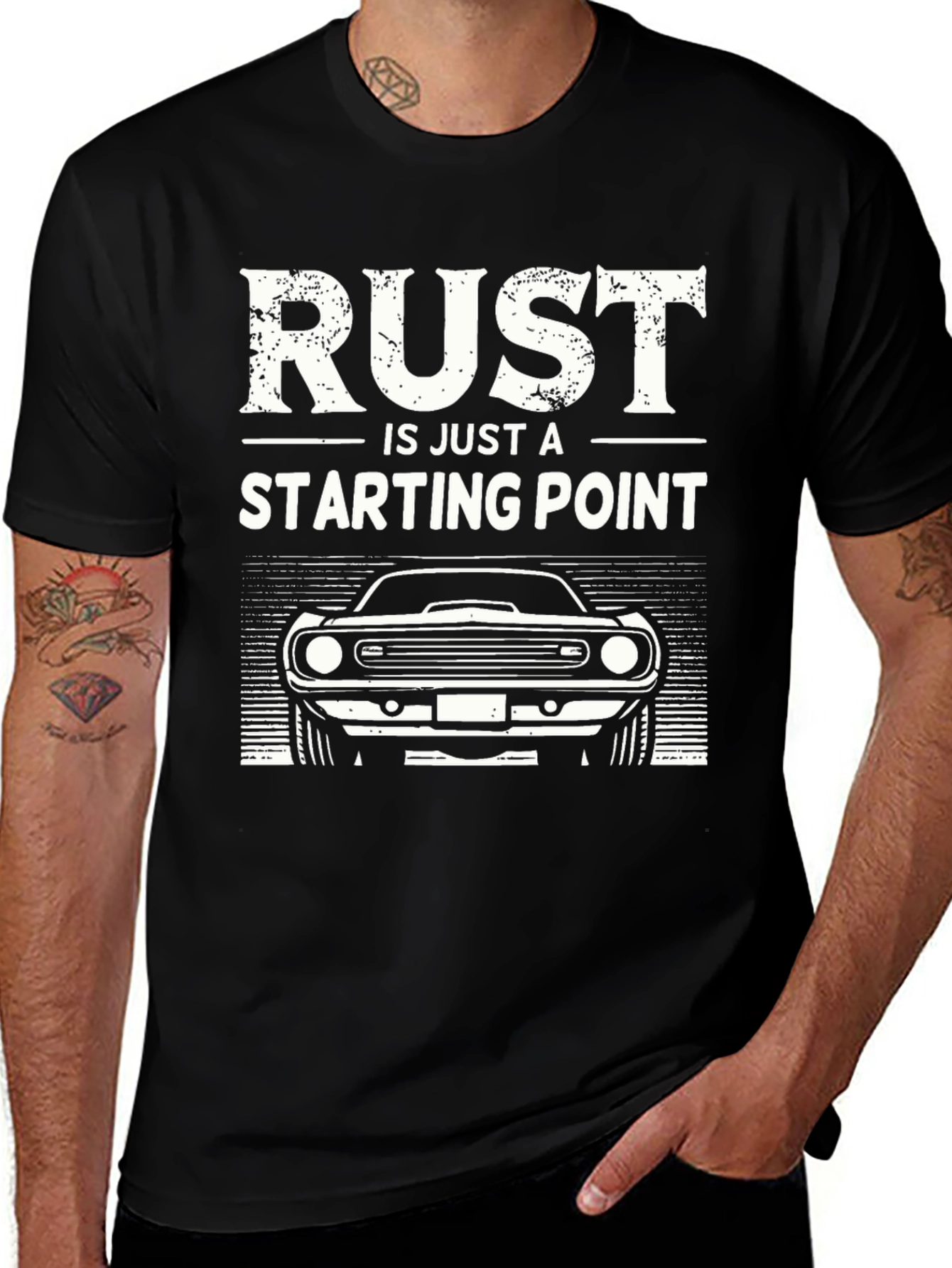 Rust Is Just A Starting Point Graphic T-Shirt