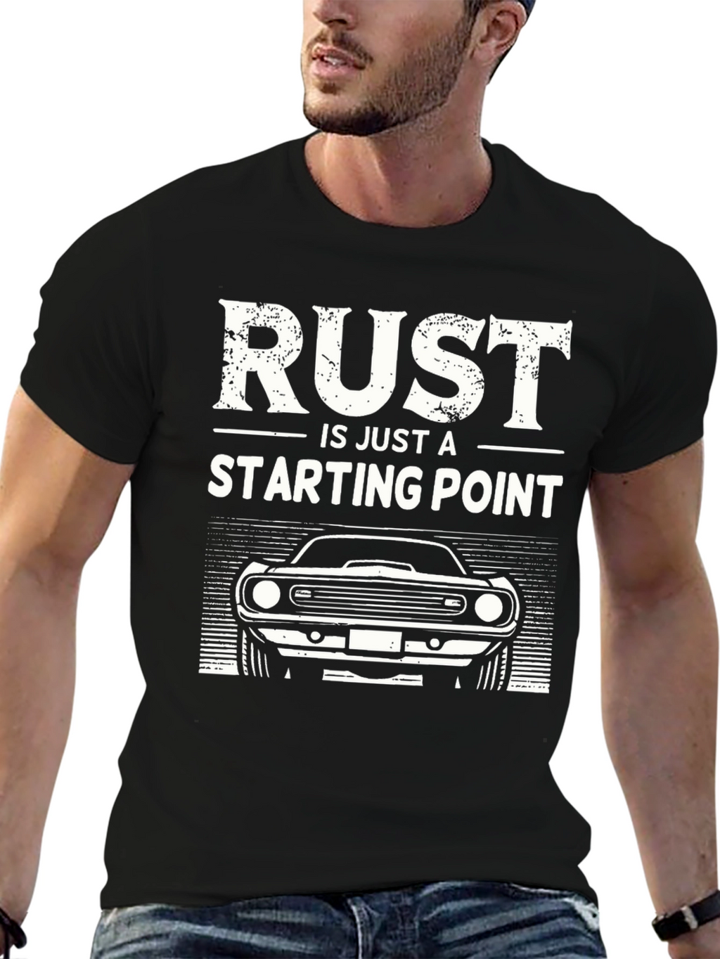 Rust Is Just A Starting Point Graphic T-Shirt