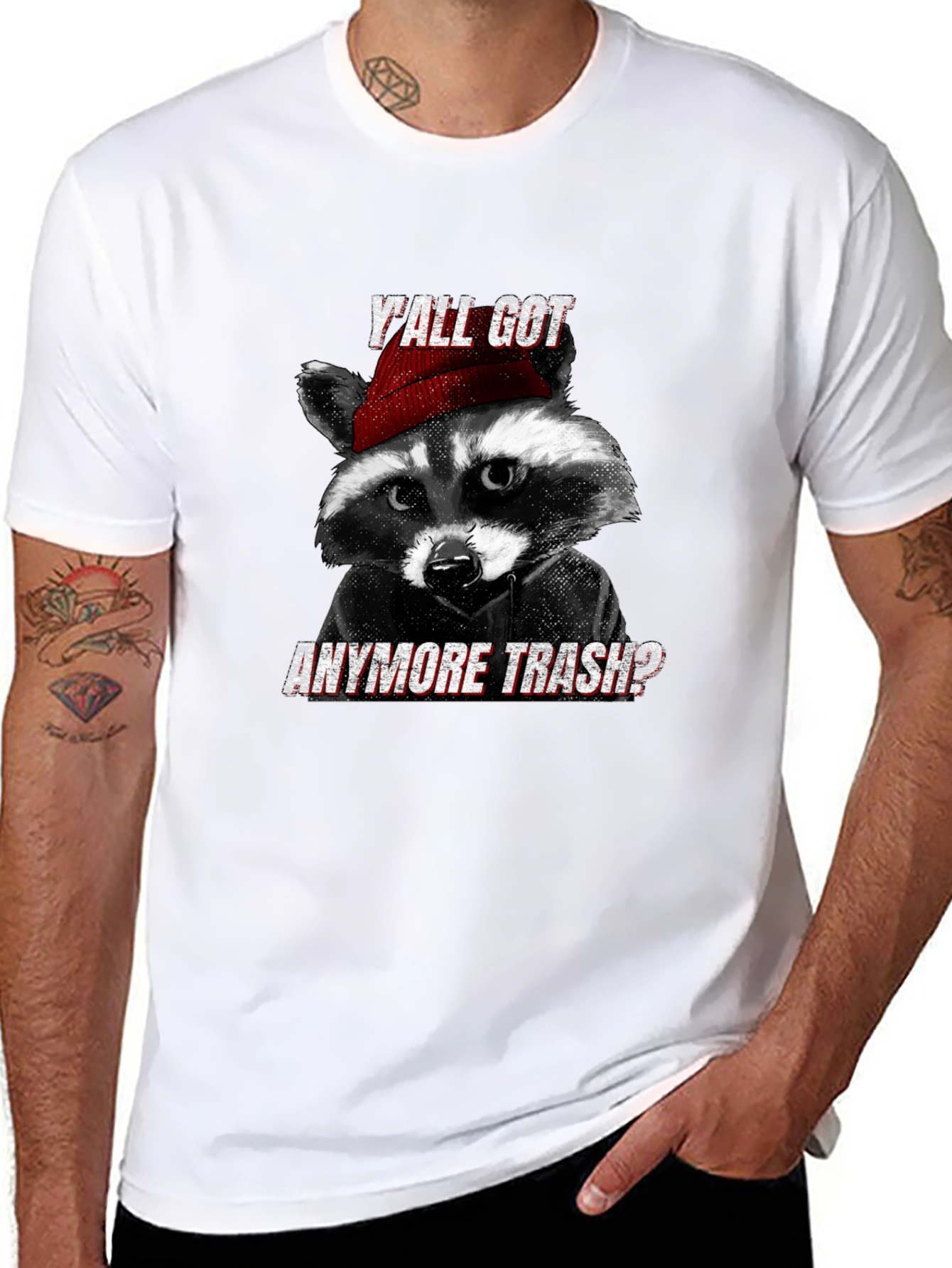 Yall Got Anymore Trash? Raccoon T-Shirt