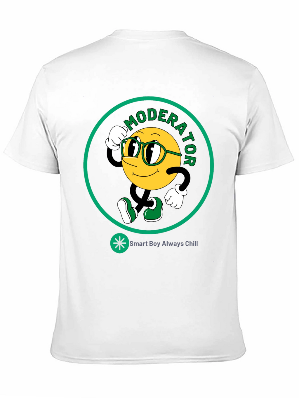 Moderator Smart Boy Always Chill Graphic T-Shirt