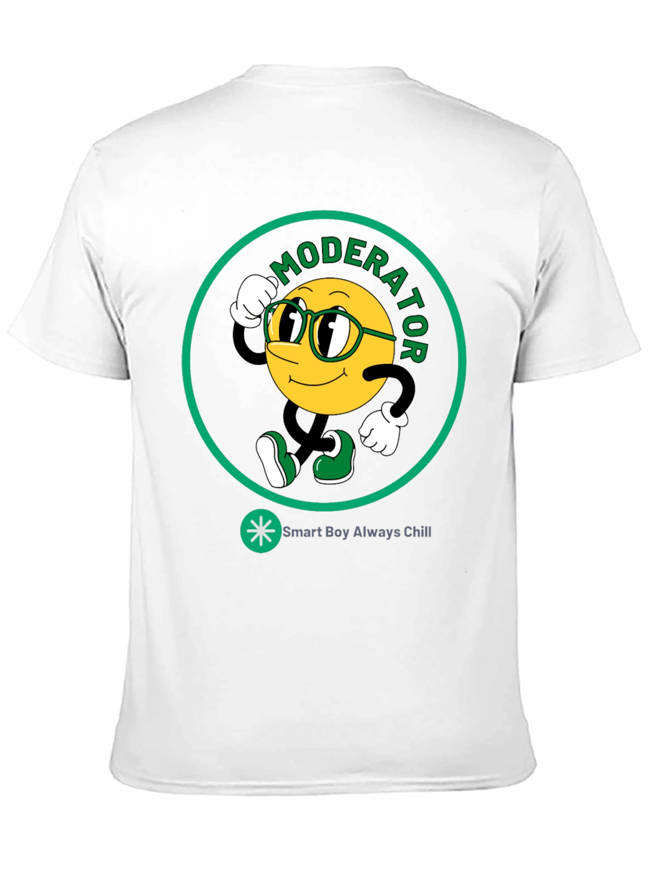 Moderator Smart Boy Always Chill Graphic T-Shirt