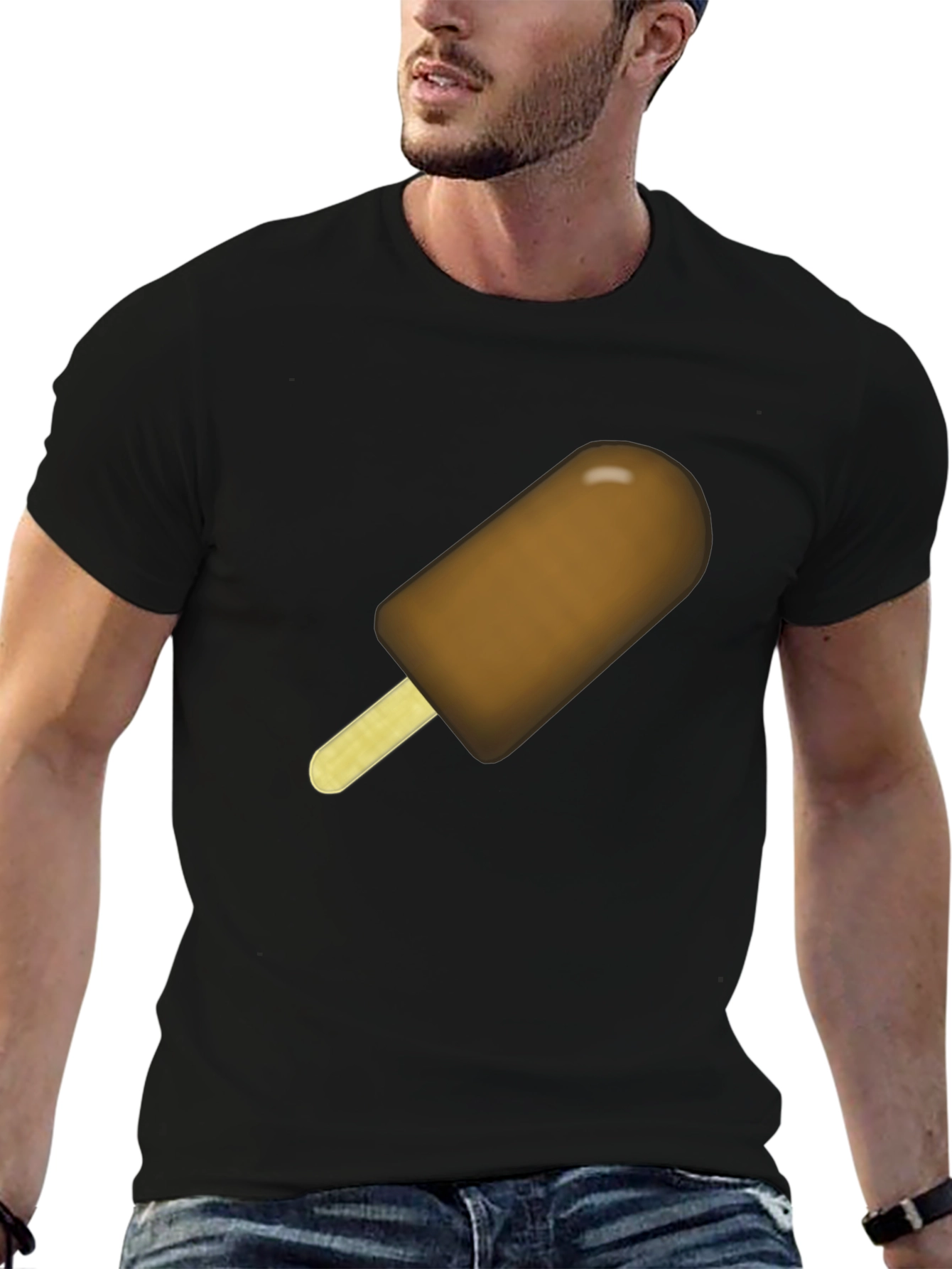 Chocolate Ice Cream Bar Graphic Tee