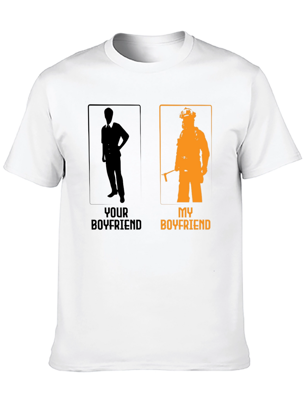 My Boyfriend Firefighter Graphic T-Shirt