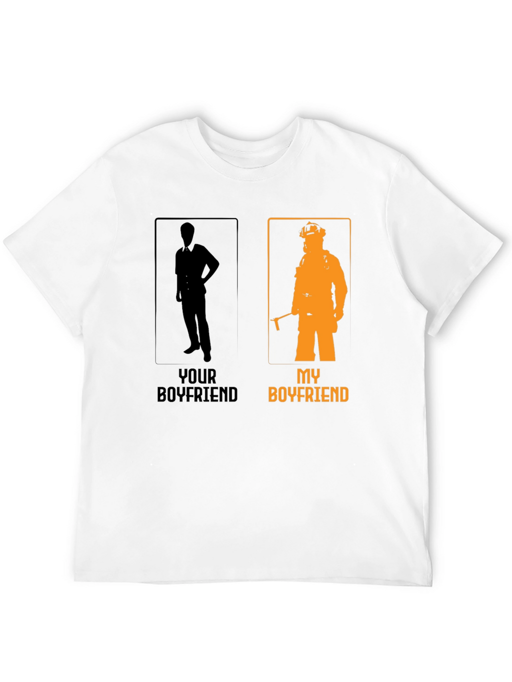 My Boyfriend Firefighter Graphic T-Shirt