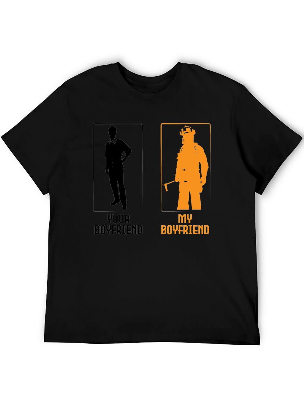 My Boyfriend Firefighter Graphic T-Shirt