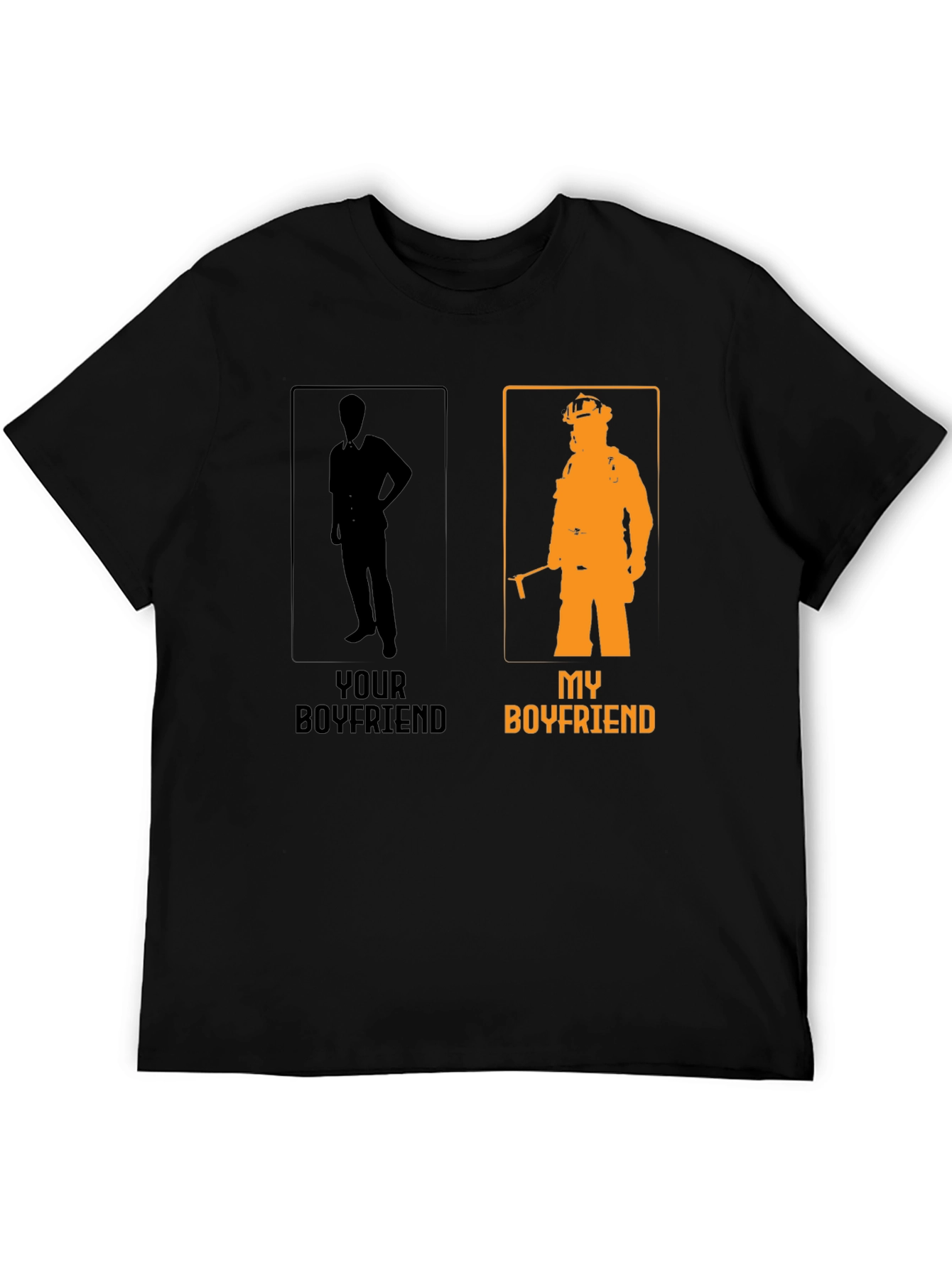 My Boyfriend Firefighter Graphic T-Shirt