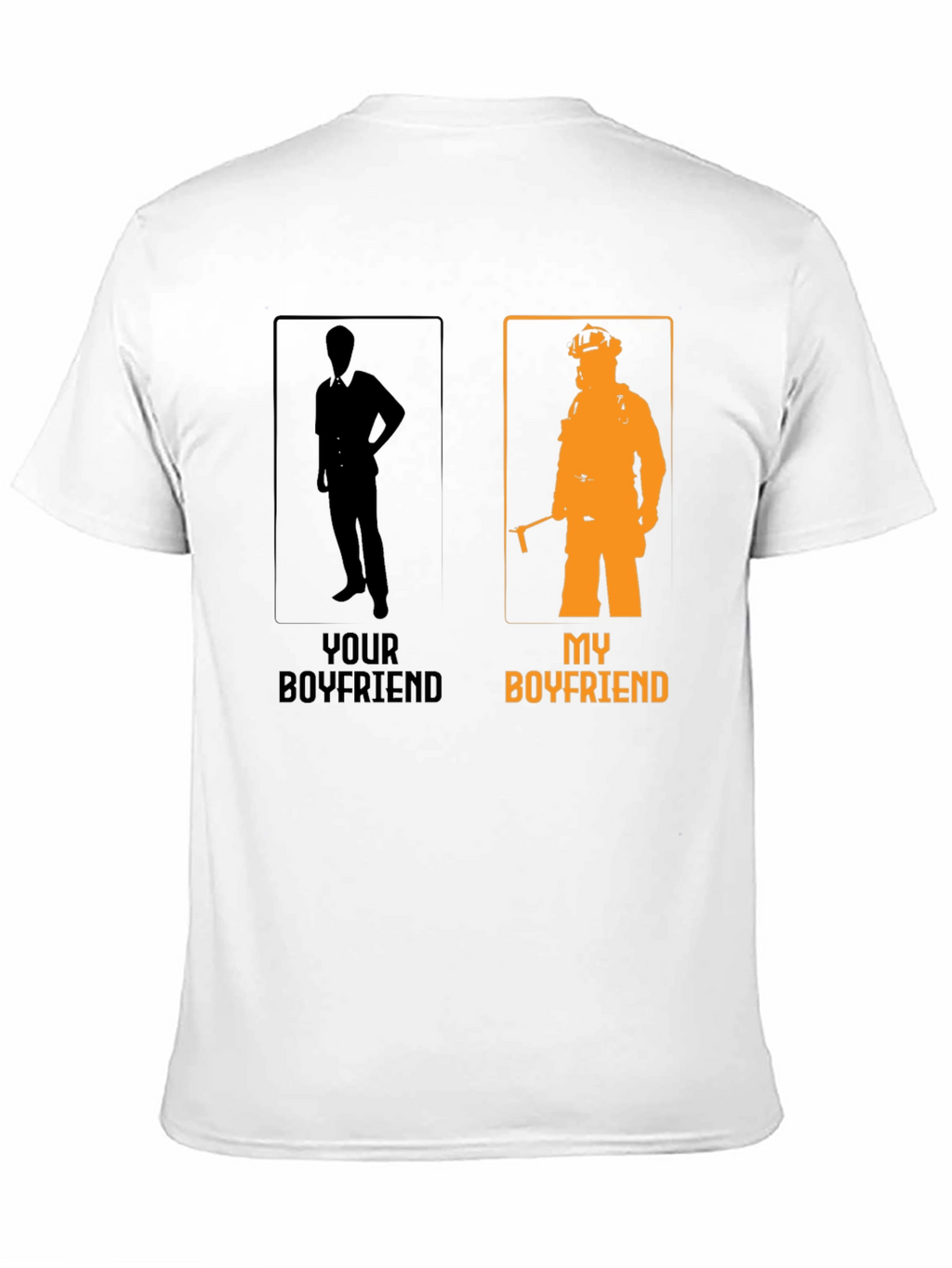 My Boyfriend Firefighter Graphic T-Shirt