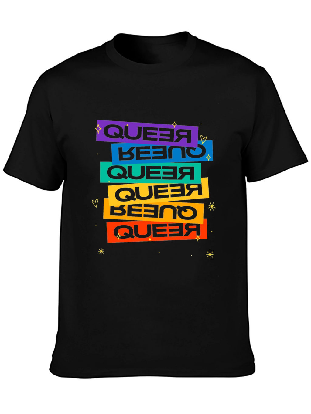 Queer Pride Retro T-Shirt