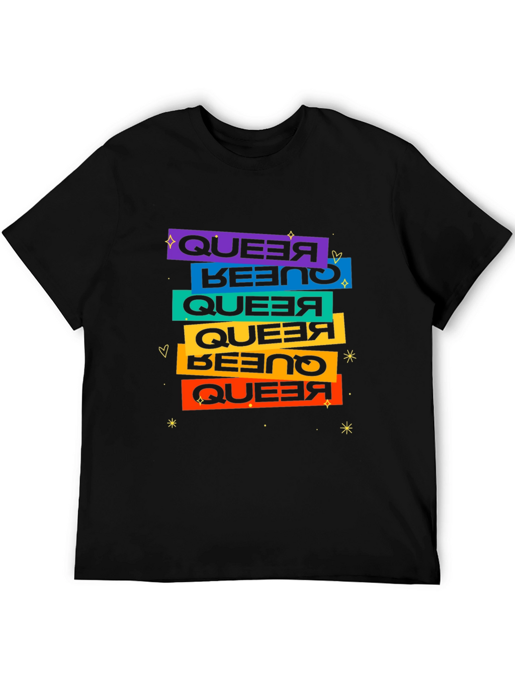 Queer Pride Retro T-Shirt