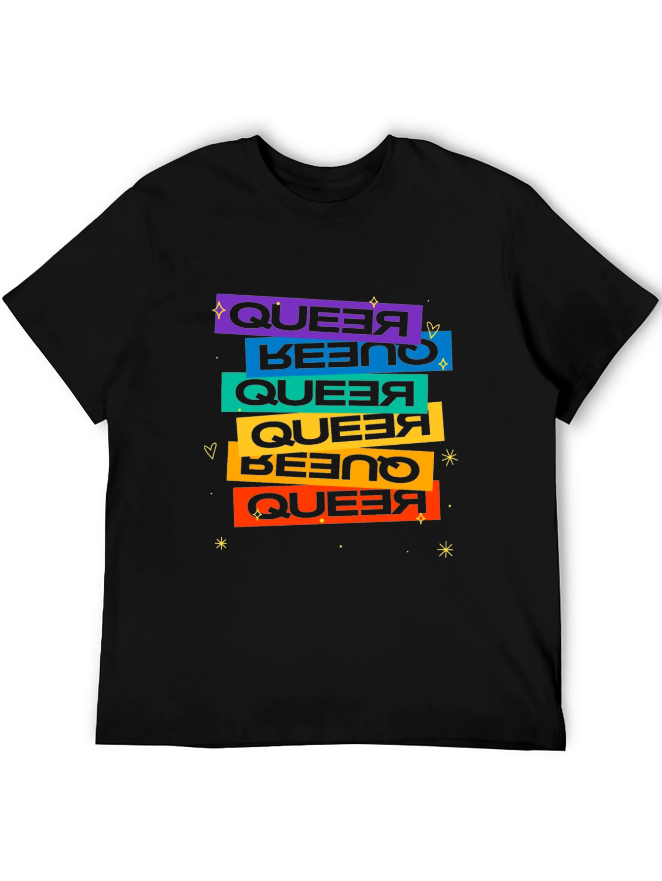 Queer Pride Retro T-Shirt