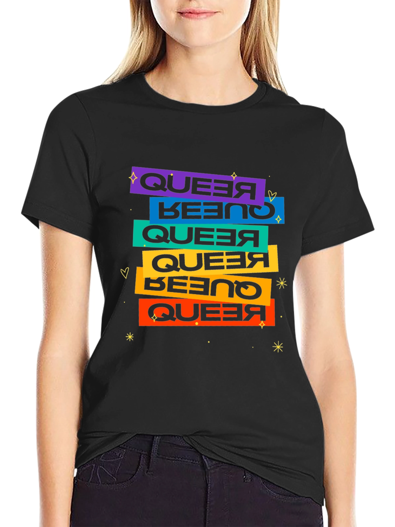 Queer Pride Retro T-Shirt