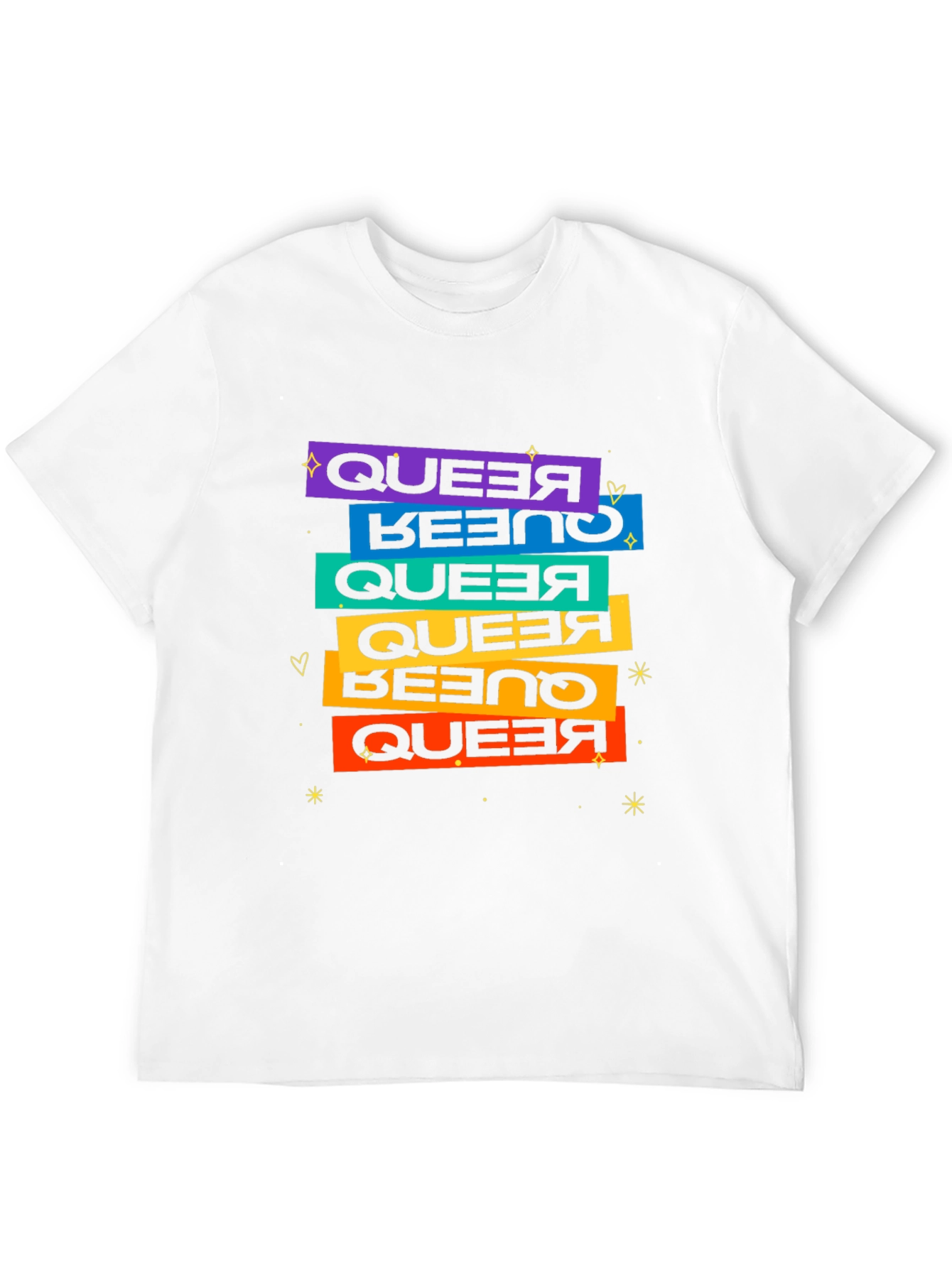 Queer Pride Retro T-Shirt