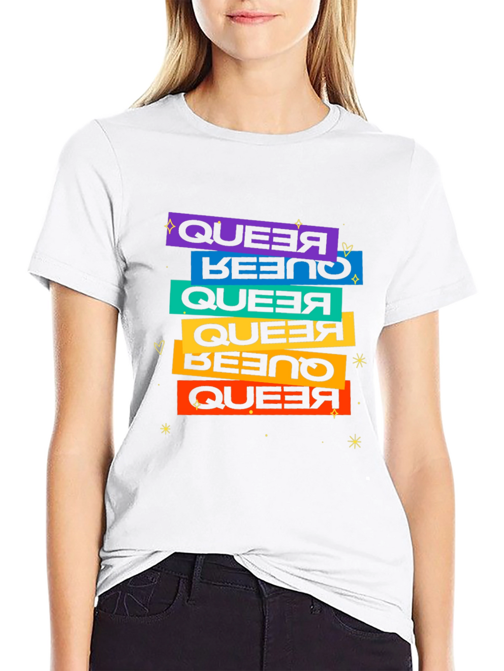 Queer Pride Retro T-Shirt