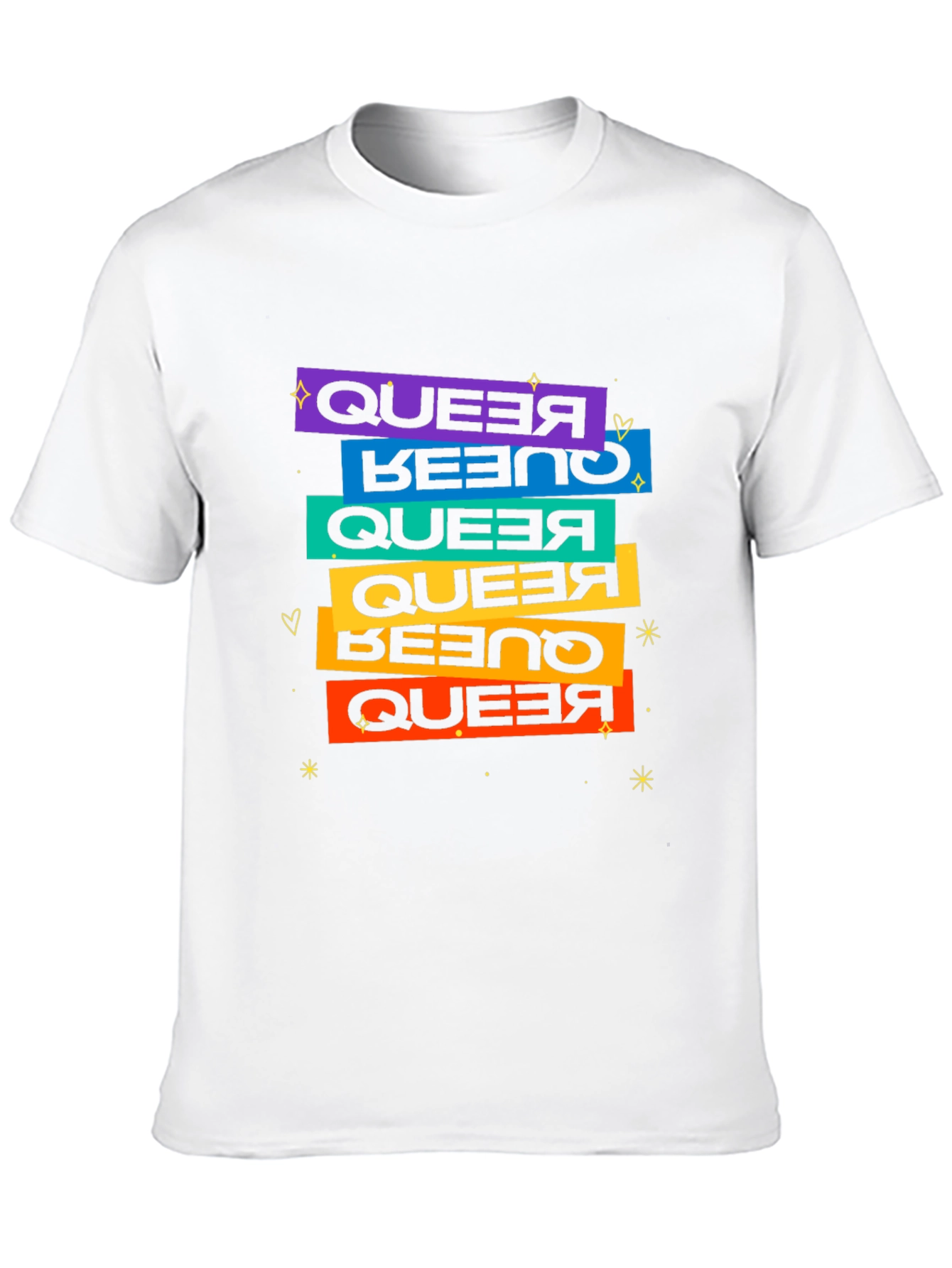 Queer Pride Retro T-Shirt