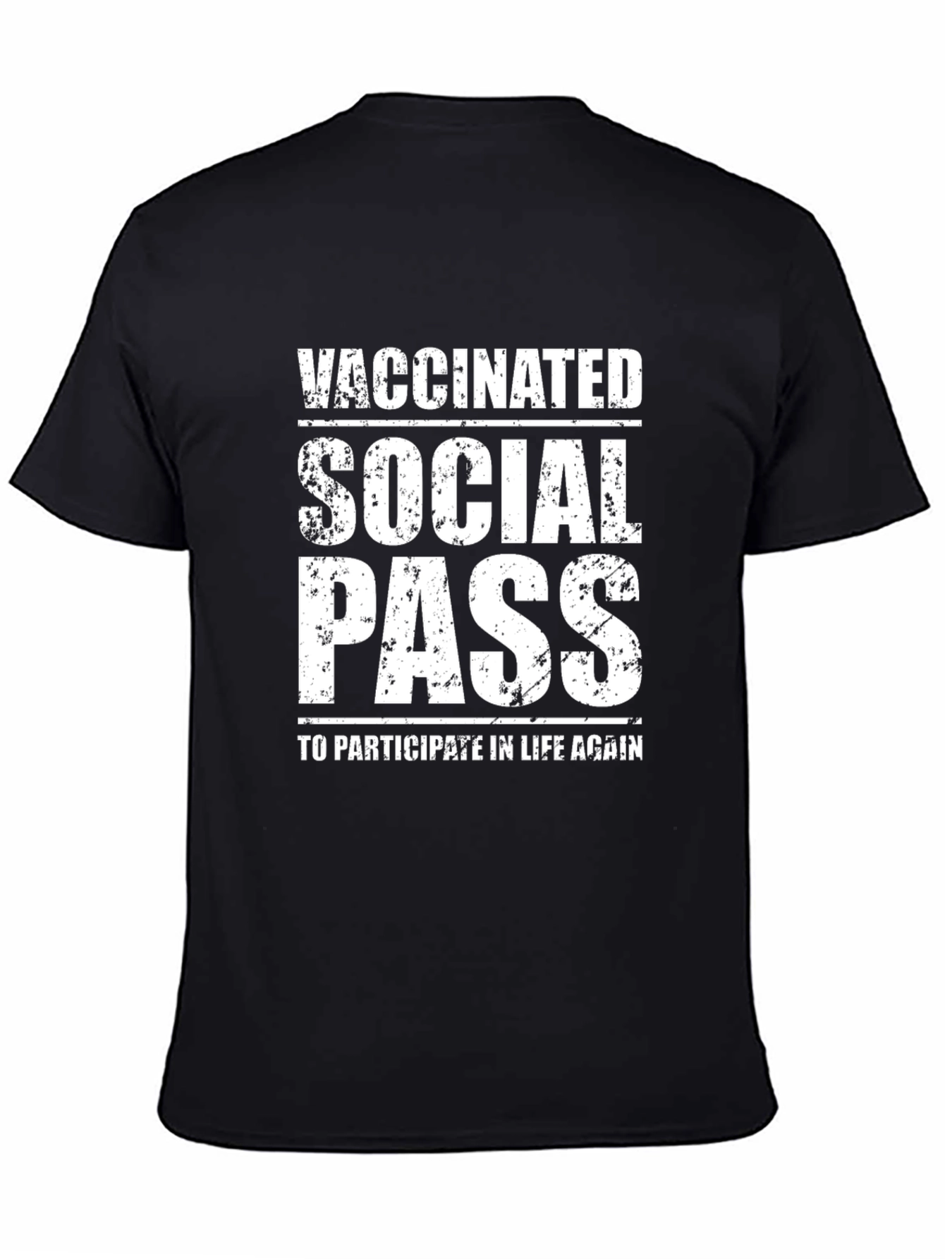 Vaccinated Social Pass T-Shirt