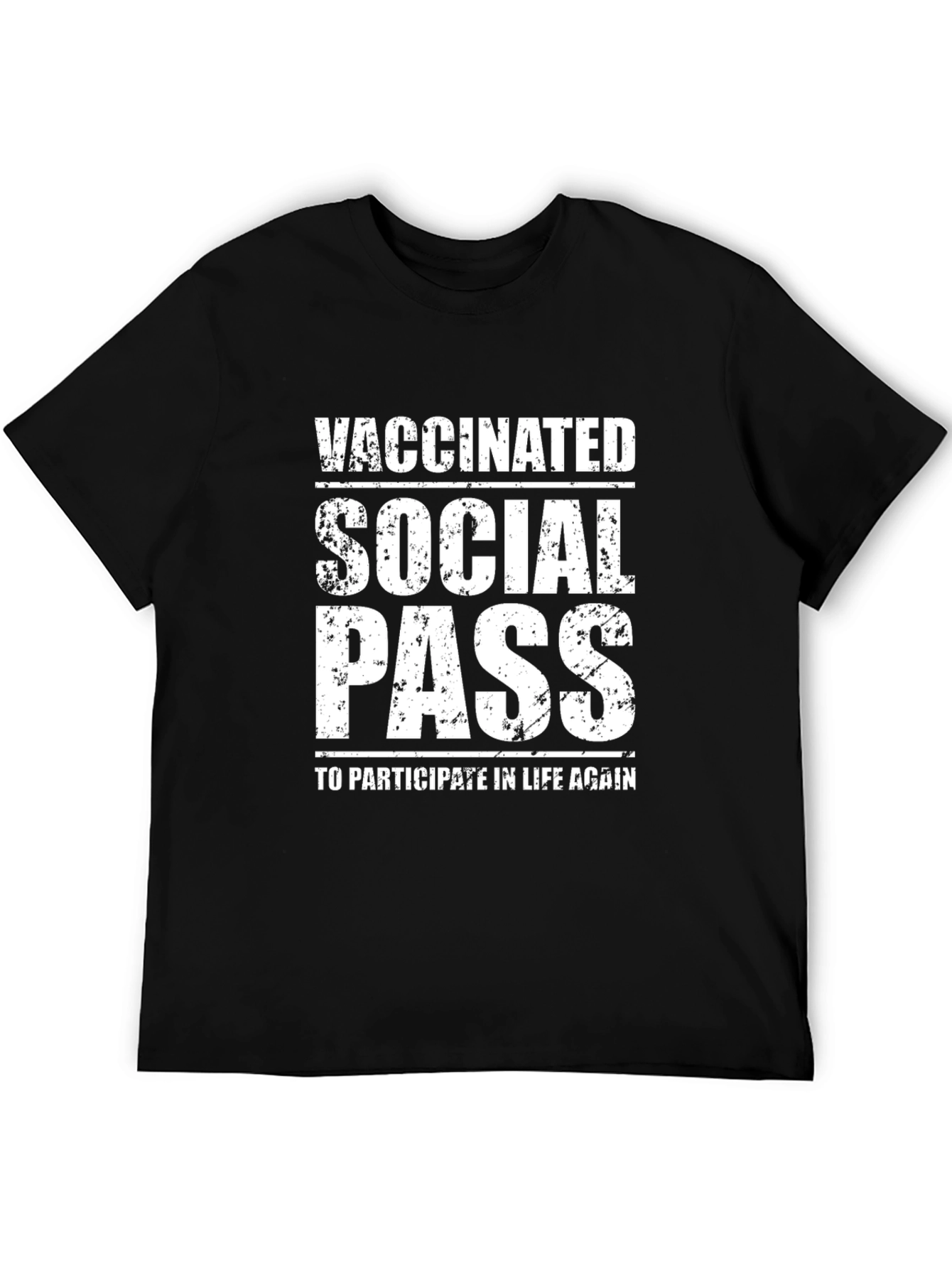 Vaccinated Social Pass T-Shirt