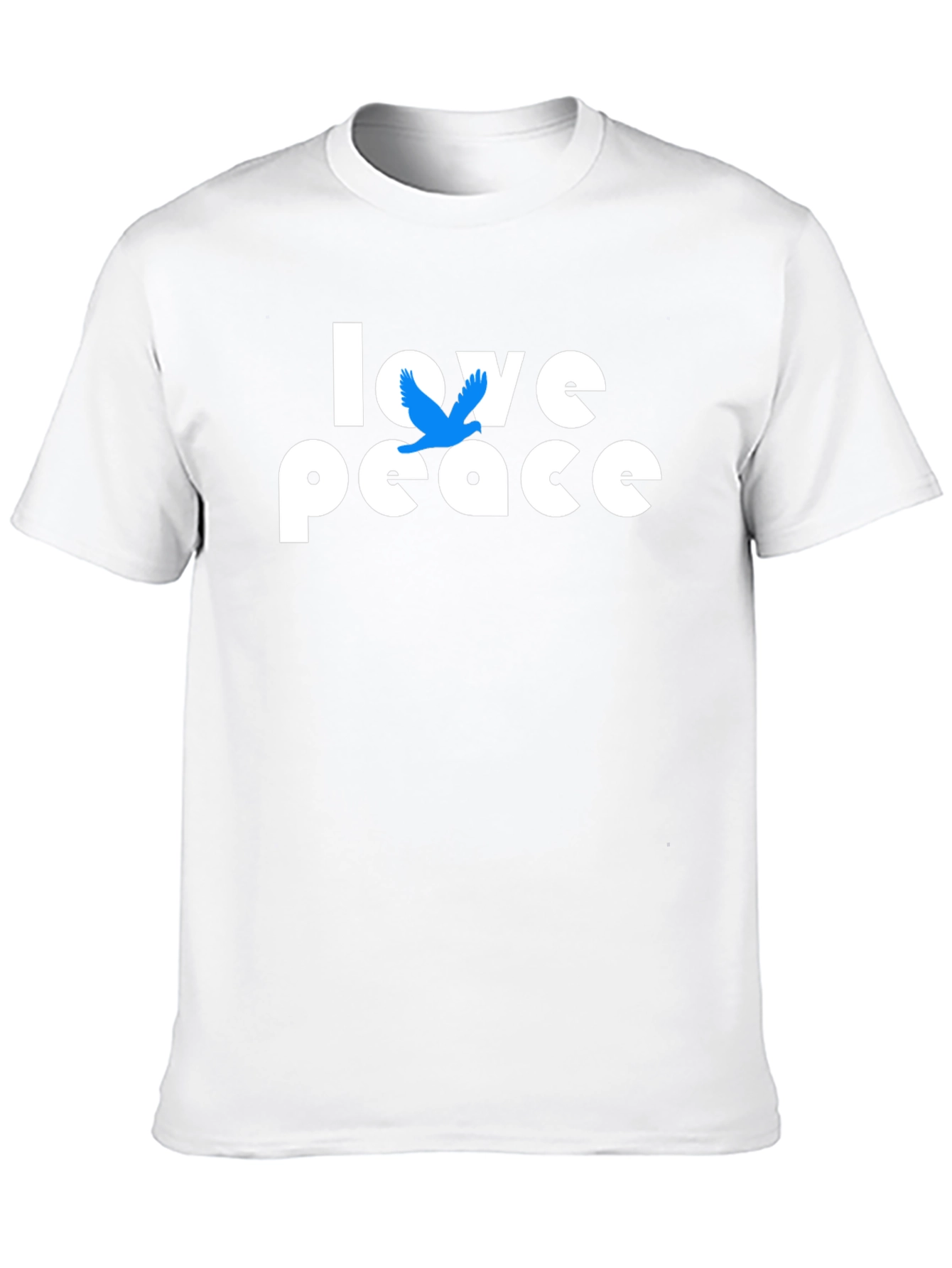 Love Peace Dove Graphic T-Shirt - Unisex